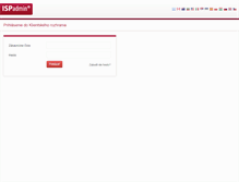Tablet Screenshot of klient.rscomputer.sk